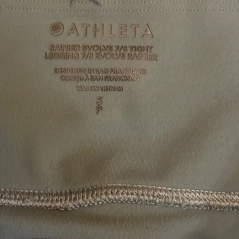 Athleta Rainier High Rise Reflective Stripe Legging - Picture 12 of 16